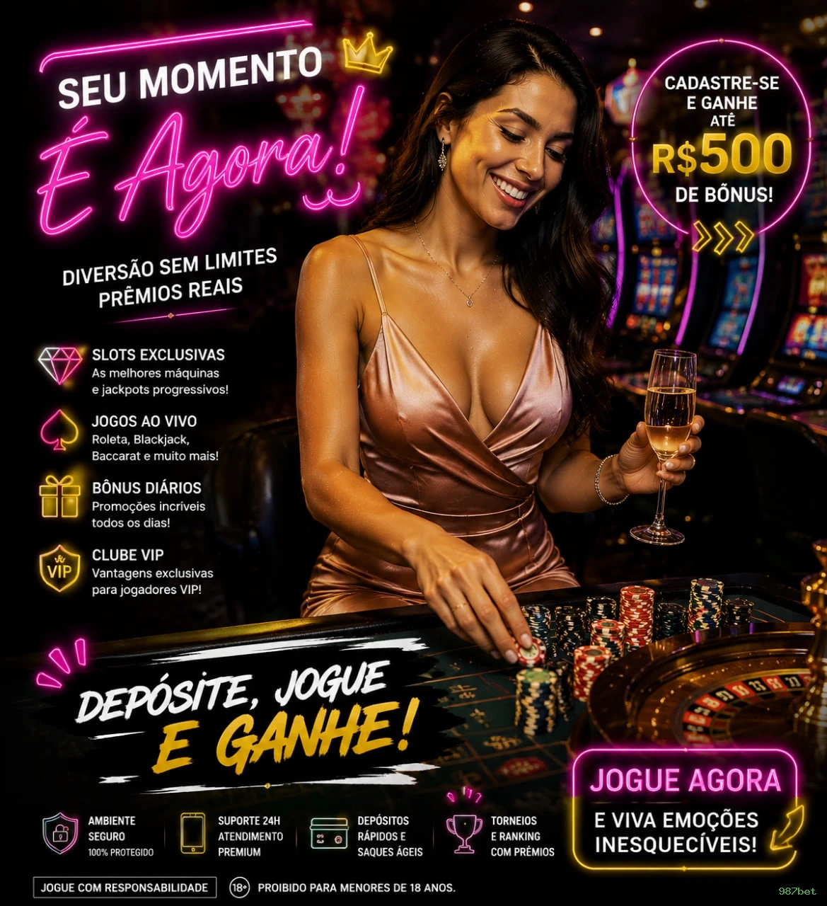 Imagem promocional do cadastro da 987bet