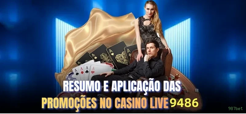 Imagem promocional do login da 987bet